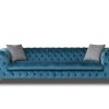 itališka chesterfield sofa prabangi retro sofa minkšti baldai namams Monoidėja baldai iš italijos