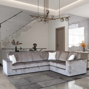 itališkas minkštas kampas kampinė sofa Monoidėja itališkos sofos