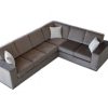 itališkas minkštas kampas kampinė sofa Monoidėja itališkos sofos