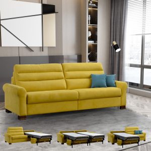 Sofa lova dviems sofa itališka sofa lova dviems žmonėms Monoidėja itališki baldai