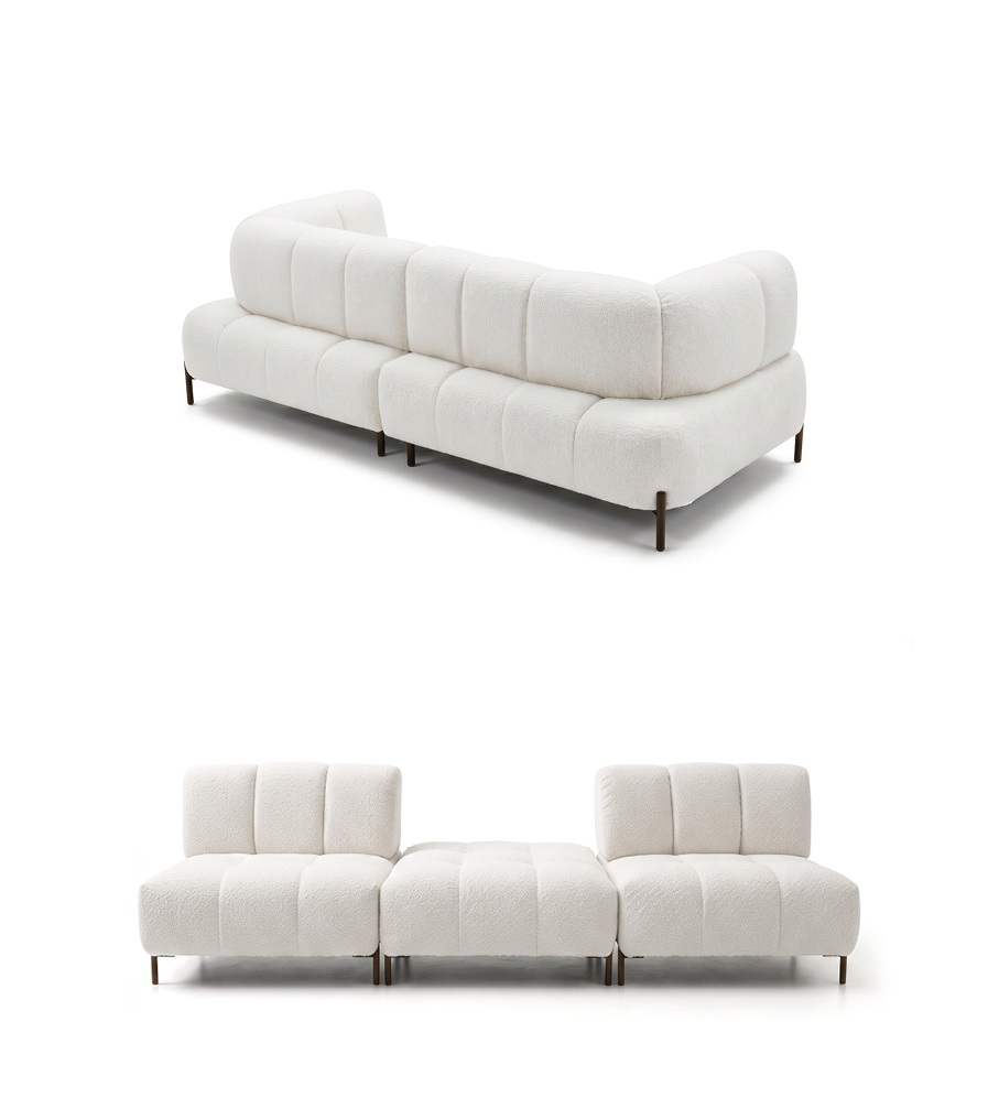 Modulinė sofa Gaia iš Italijos minkštų baldų gamintojo
