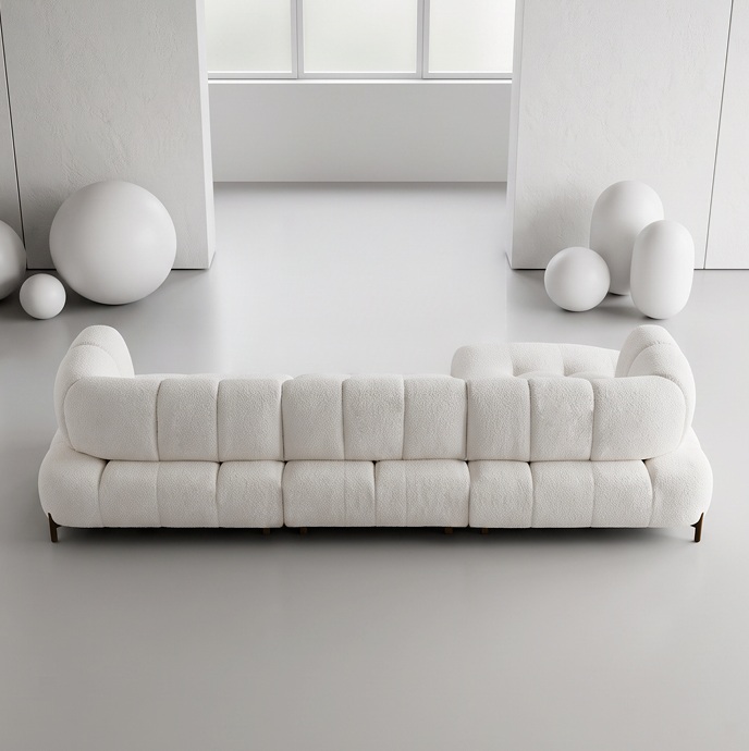 Trivietė modulinė sofa transformuojama